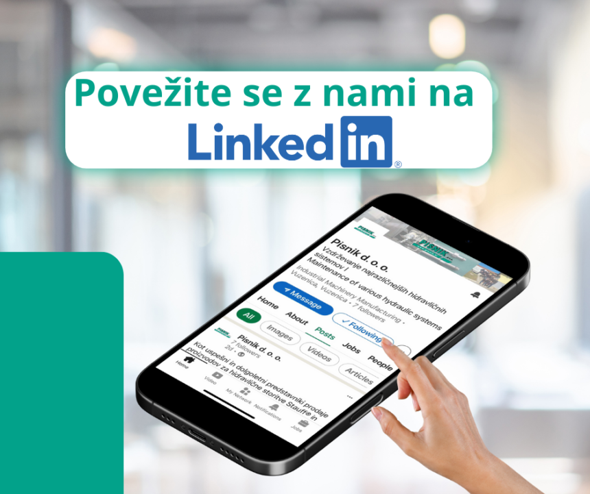 Povežite se z nami na LinkedIn